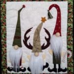 gnomes quilt wall hanging kits